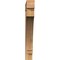 Ekena Millwork Imperial Block Rough Sawn Bracket, Western Red Cedar, 6"W x 48"D x 48"H BKT06X48X48IMP05RWR - alternate 2
